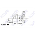 Servo Motor energiesparende Spritzguss-Maschine 188t Hallo-Sv188